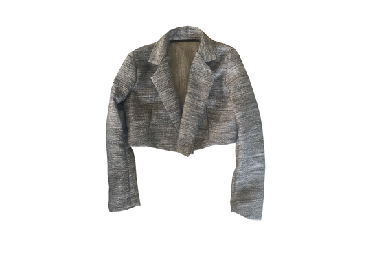 Tweed Crop Blazer
