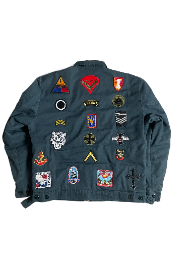 Green Insulated Eisenhower Jacket