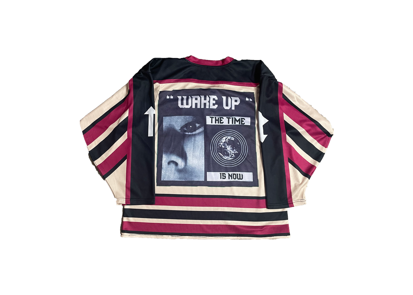 "Wake Up" Hockey Jersey