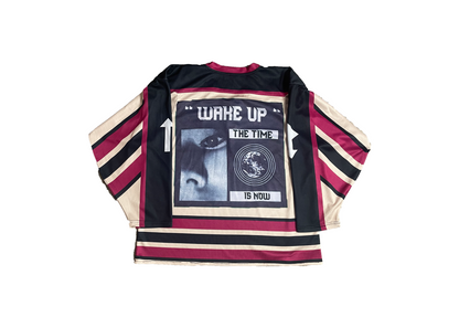 "Wake Up" Hockey Jersey